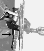 Inner limiting screw affects low gear